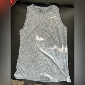 Nike Heather Gray Sleeveless Top